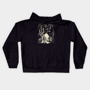 Man I Feel Like A Bride Cactus Boots Kids Hoodie